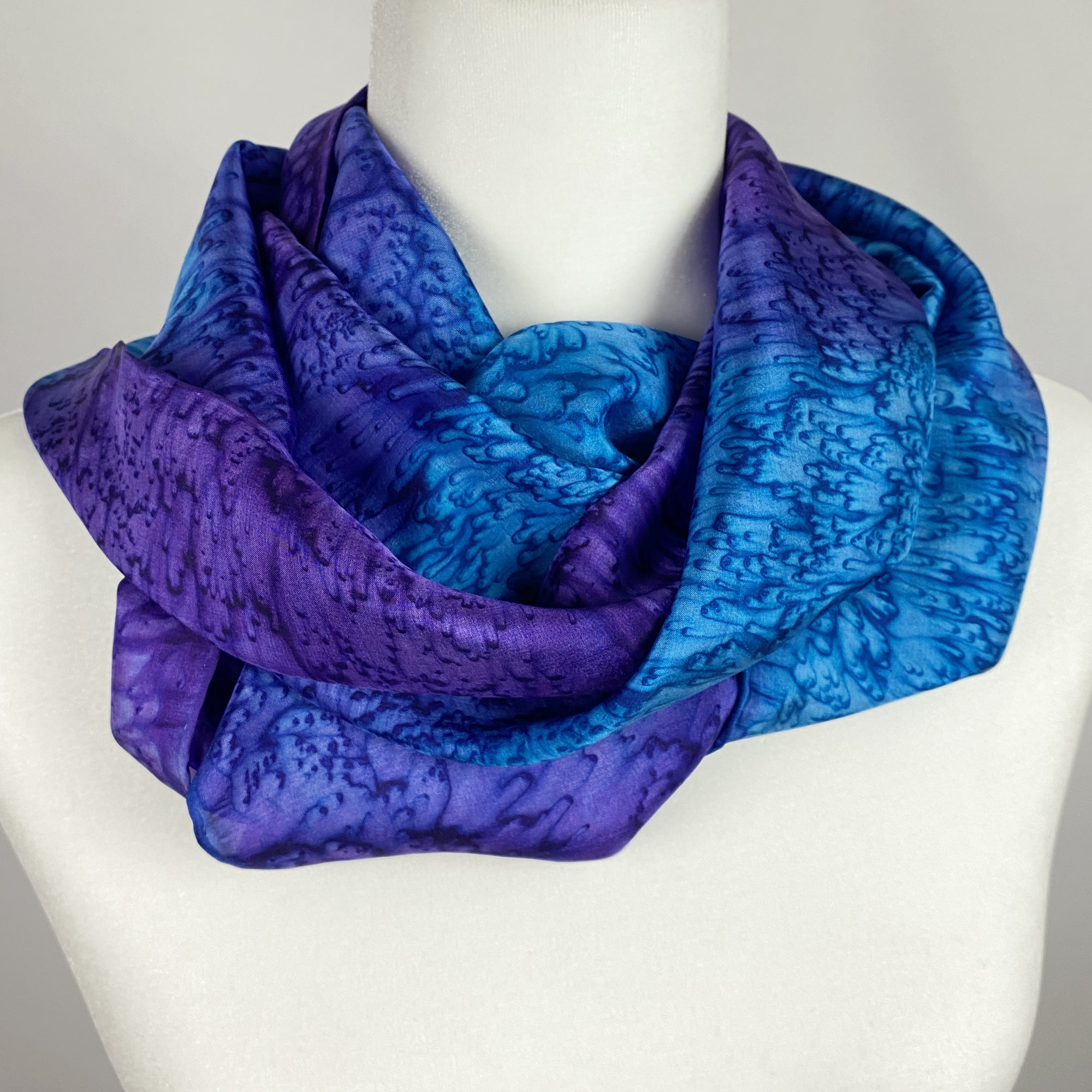 MistyCloverScarves Silk Square Scarf